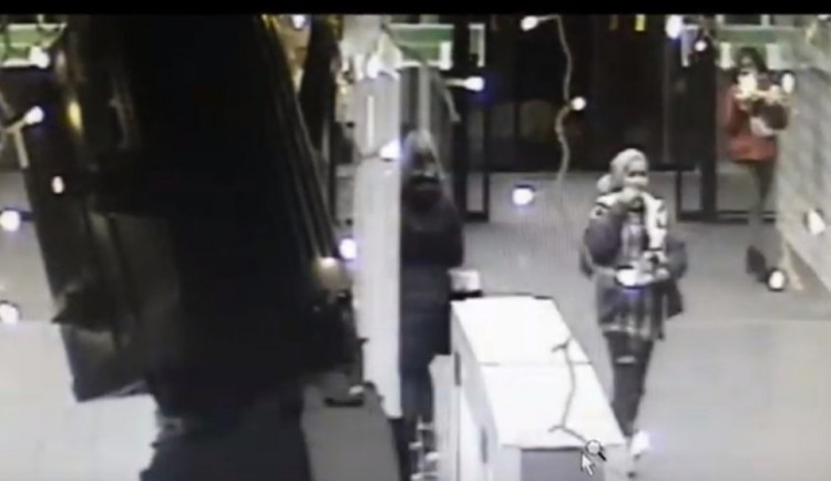 V City Parku vzal zloděj skoro třicet plyšáků. Policie hledá dívky na záznamu