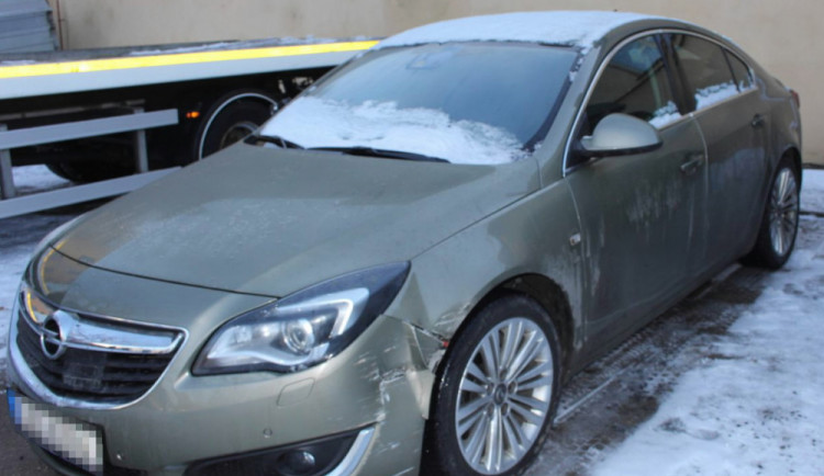 Ukradené auto Opel Insignia