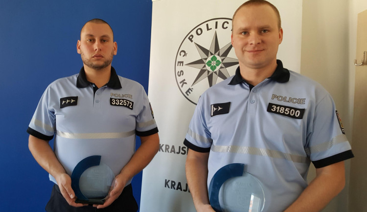 Radek Pečiva (vpravo) a Tomáš Pustina.