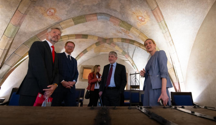 Jihlavu dnes navštívil norský velvyslanec. Řeč byla o náměstí i partnerských městech