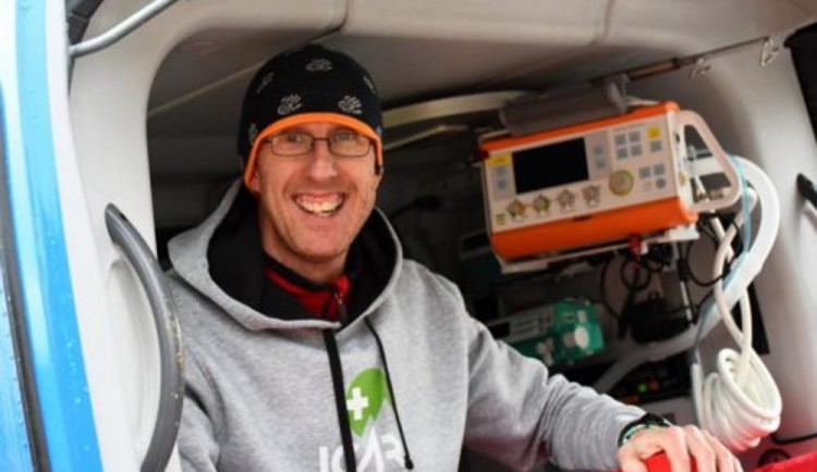 Padlý záchranář Michal Beneš