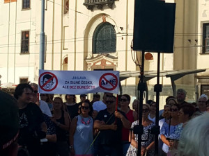 Jihlavský protest za nezávislost justice počtvrté