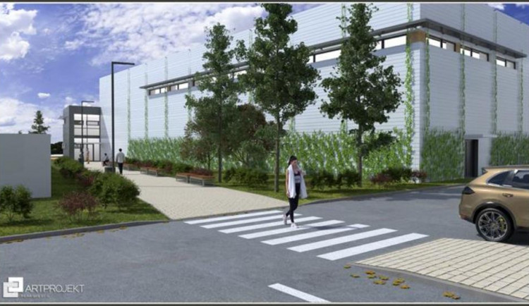 Budoucí podoba nové tělocvičny