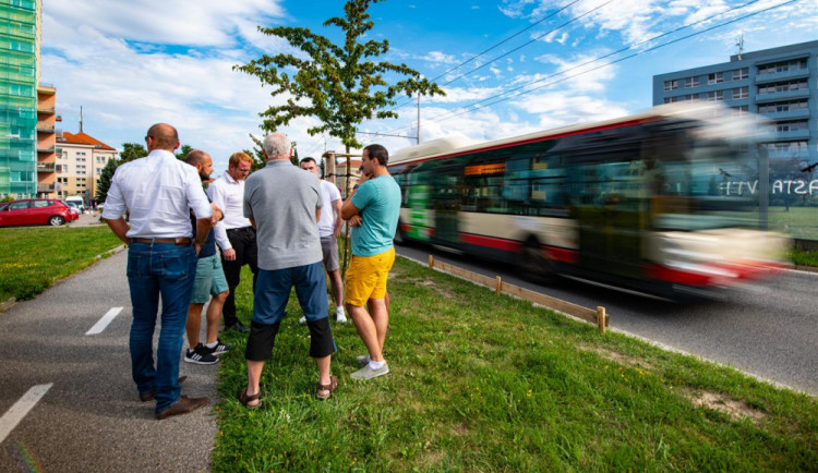 U vstupu na jihlavský urgent přibydou zastávky. Rekonstrukce Vrchlického pomůže snížit hluk