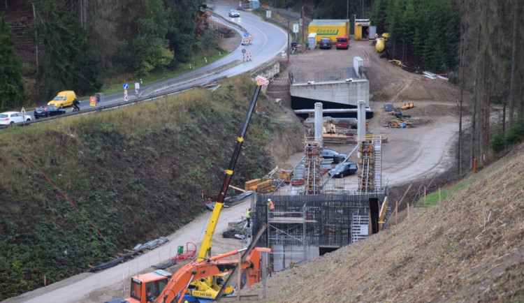 Stavba obchvatu Velkého Beranova i Nového Veselí běží podle harmonogramu