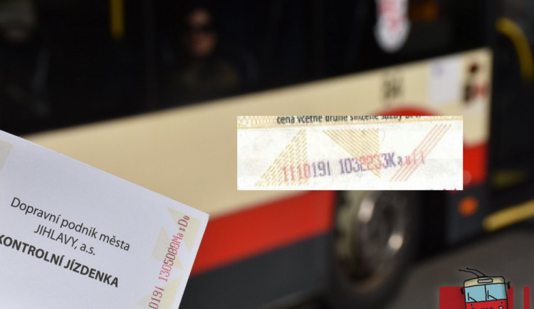 V Jihlavě se prodávají falešné jízdenky na MHD, varuje dopravní podnik. Jak je poznáme?