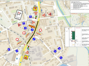 DOPRAVNÍ INFO: Pokládání asfaltu omezí provoz v Revoluční ulici v Třešti