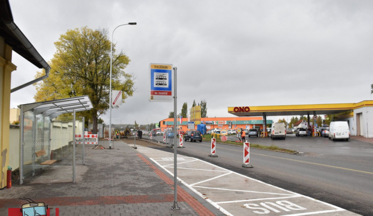Zastávka P+R Žižkova bude od pondělí sloužit veřejnosti. Zastavovat zde budou vozy linky číslo 3