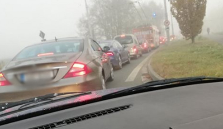Dopravní situace na ulici S, K. Neumanna