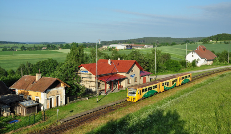 Nádraží v Rozsochách