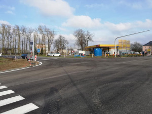 Opravovaná křižovatka nedaleko jihlavského hřbitova už je zase průjezdná