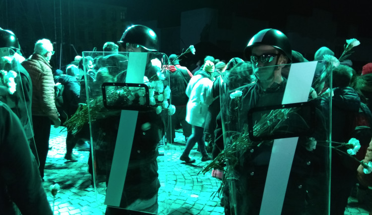 FOTOGALERIE: Jihlava si dneska připomněla třicet let od sametové revoluce