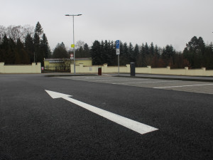 P+R parkoviště v Jihlavě bylo slavnostně otevřeno. Nabízí místo pro 110 řidičů