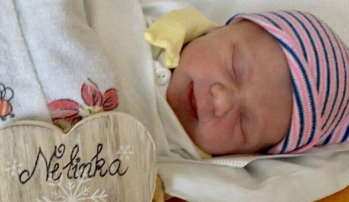 První štědrodenní miminko Nela 