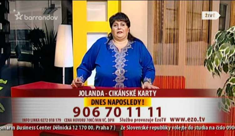 Po dlouhé nemoci zemřela legendární věštkyně Jolanda
