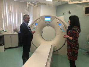 Novoměstská nemocnice má nový počítačový tomograf, jako jediný v ČR je vybaven umělou inteligencí