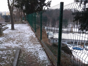 Stav na jihlavském hřbitově v lednu 2019
