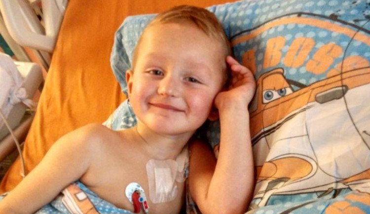 Čtyřletý Ondra z Telče