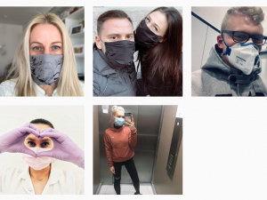 Do výzvy na podporu nošení roušek se zapojily stovky lidí