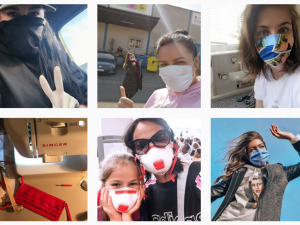 Do výzvy na podporu nošení roušek se zapojily stovky lidí