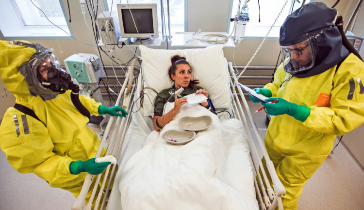 Pacienty s nemocí covid-19 měly zatím dvě nemocnice na Vysočině