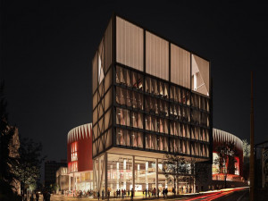 FOTO: Horácká aréna s korunou ježka. Bude měnit barvy jako chameleon