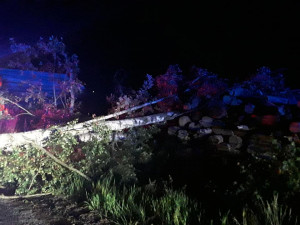 FOTO: Vysočinu zasáhla bouřka. Hasiči řešili povodeň a evakuaci 11 lidí