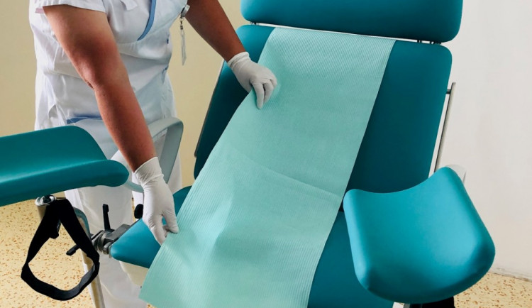 gynekologie, křeslo, vyšetření, Nemocnice Jihlava,