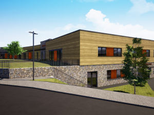 Vizualizace prvního domácího hospicu na Vysočinu