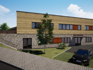 Vizualizace prvního domácího hospicu na Vysočinu