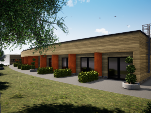 Vizualizace prvního domácího hospicu na Vysočinu