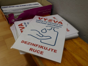 Státní vlajka, baterka, ale i dezinfekce a roušky. Přípravy na krajské volby vrcholí