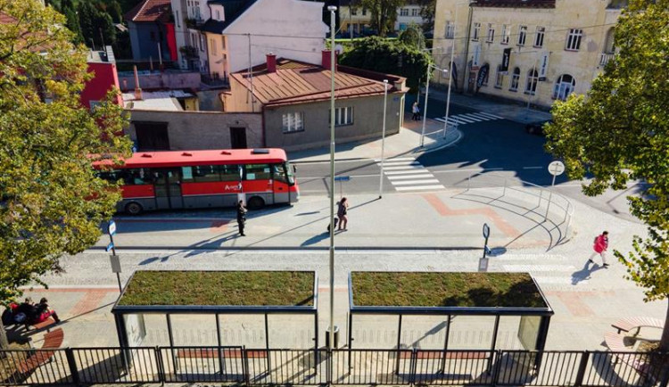 Jihlava ukázala nové zastávky MHD. Výstavba se plánuje na rok 2021