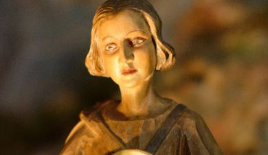 Z kostela vloni zmizely figurky z betlému, podařilo se je vypátrat teď před Vánocemi