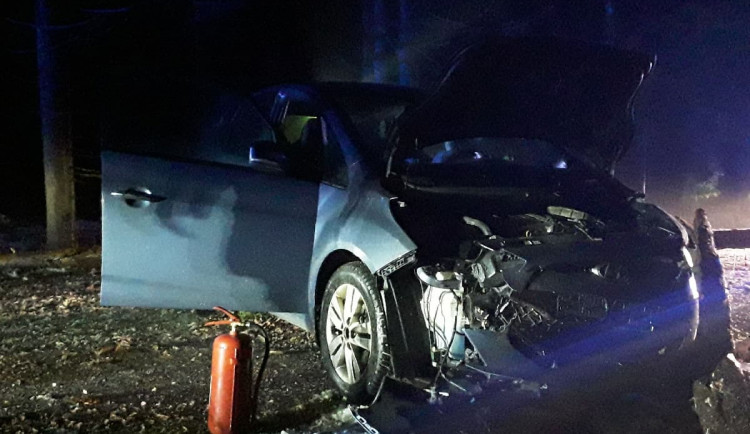 Skoro sto výjezdů kvůli počasí za 24 hodin. Řidič na Jihlavsku narazil do spadlého stromu