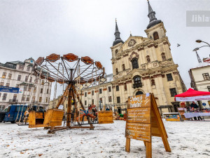 Vánoční jarmark na jihlavském náměstí může pokračovat i přes zpřísněná vládní opatření