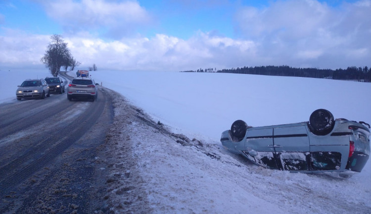 SJÍZDNOST: Aktuálně z Kraje Vysočina - čtvrtek 14. ledna