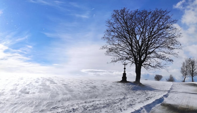 POČASÍ NA SOBOTU: Místy se těšme na modrou oblohu. Teploty kolem minus 7 stupňů