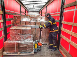 ČR poslala do Moldavska ochranné pomůcky. Na pomoci se podíleli i jihlavští členové Záchranného útvaru HZS