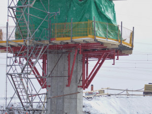 Foto ze stavby ze dne 11. 2.2021