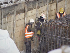 Foto ze stavby ze dne 11. 2.2021