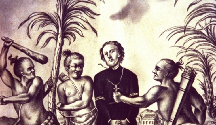 Zobrazení mučednické smrti Augustina Strobacha