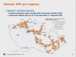 Do Prahy za 37 minut, do Brna za 25. Vysokorychlostní trať přinese Jihlavě i významné ekonomické výhody