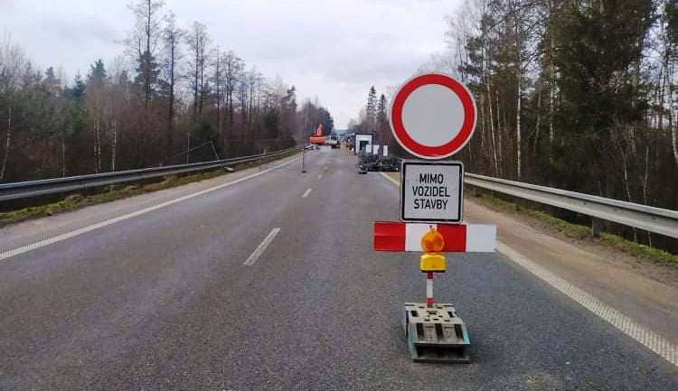 Rekonstrukce mostu na silnici II/602, u Dvorců na Jihlavsku