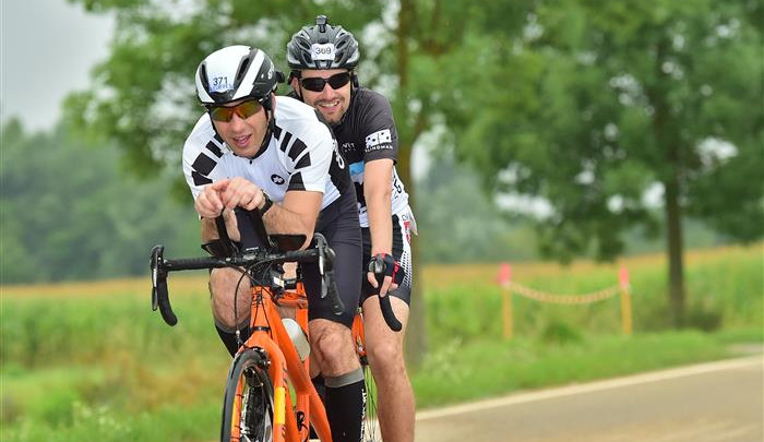 Ondřej Zmeškal se svým parťákem Markem Peterkou