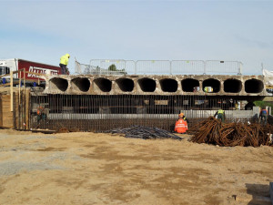 Rekonstrukce mostu na D1 u Bíteše jde podle plánu. Prohlédněte si aktuální stav prací