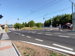 Úleva pro centrum, sjezd z přivaděče na ulici Romana Havelky se dneska oficiálně otevřel