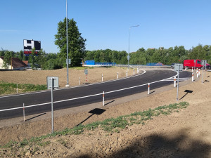 Úleva pro centrum, sjezd z přivaděče na ulici Romana Havelky se dneska oficiálně otevřel