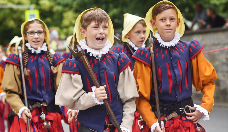 Víkend patřil havířským slavnostem, tradiční průvod prošel od pátku do neděle třikrát Jihlavou