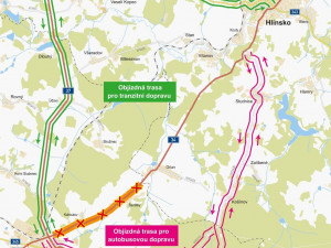 Úsek silnice I/34 je na konci životnosti. Kvůli opravě řidiče čeká uzavírka a objížďka